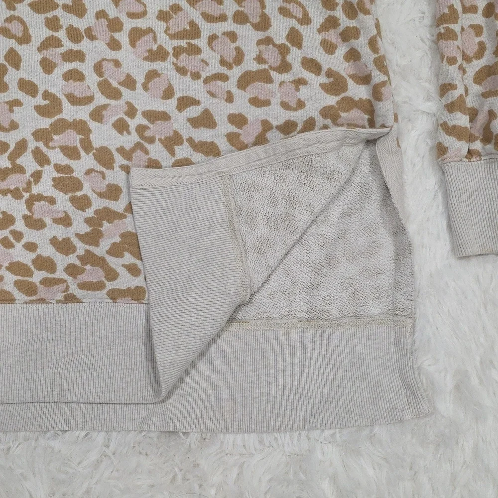 Aerie-Leopard Print Sweatshirt- Size S